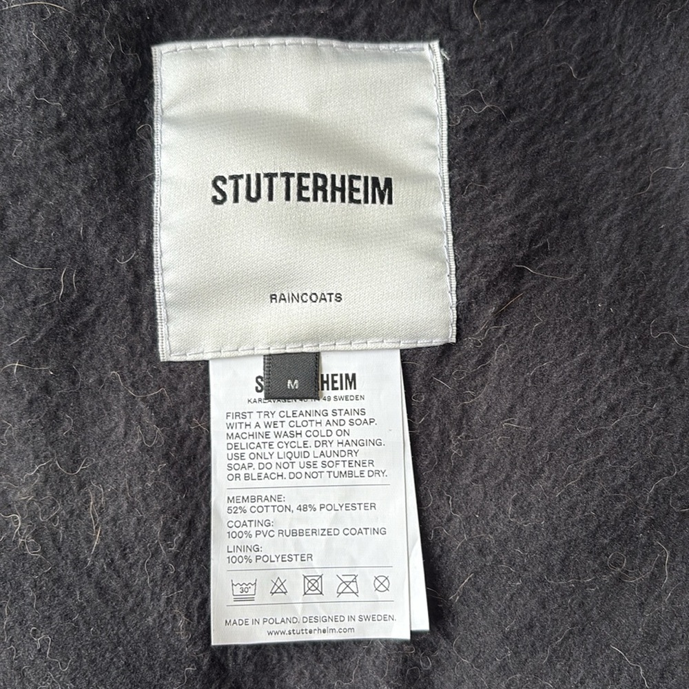 Stutterheim Dog Raincoat Neon Yellow Size M - Picture 5 of 8